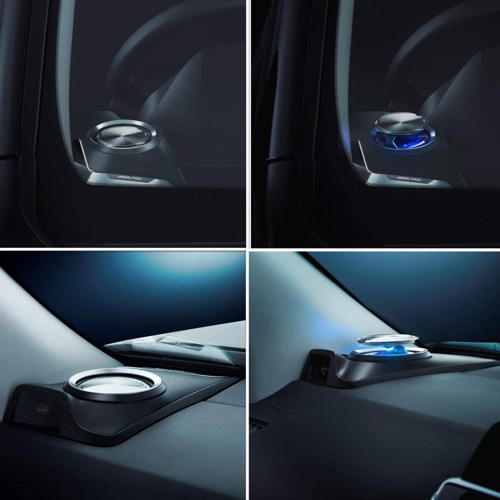 Динамик ALPINE для Land Cruiser Prado Lift-up 3-полосный X3-180S-LUP-LP2