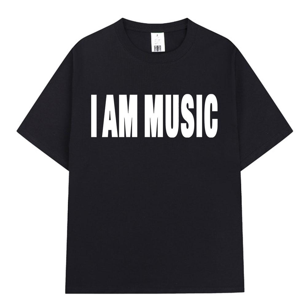 Rapper Playboi Carti Т-футболка с принтом в том же стиле I AM MUSIC Мода для женщин Хип-хоп Опиумные футболки Оверсайз Футболки Топы