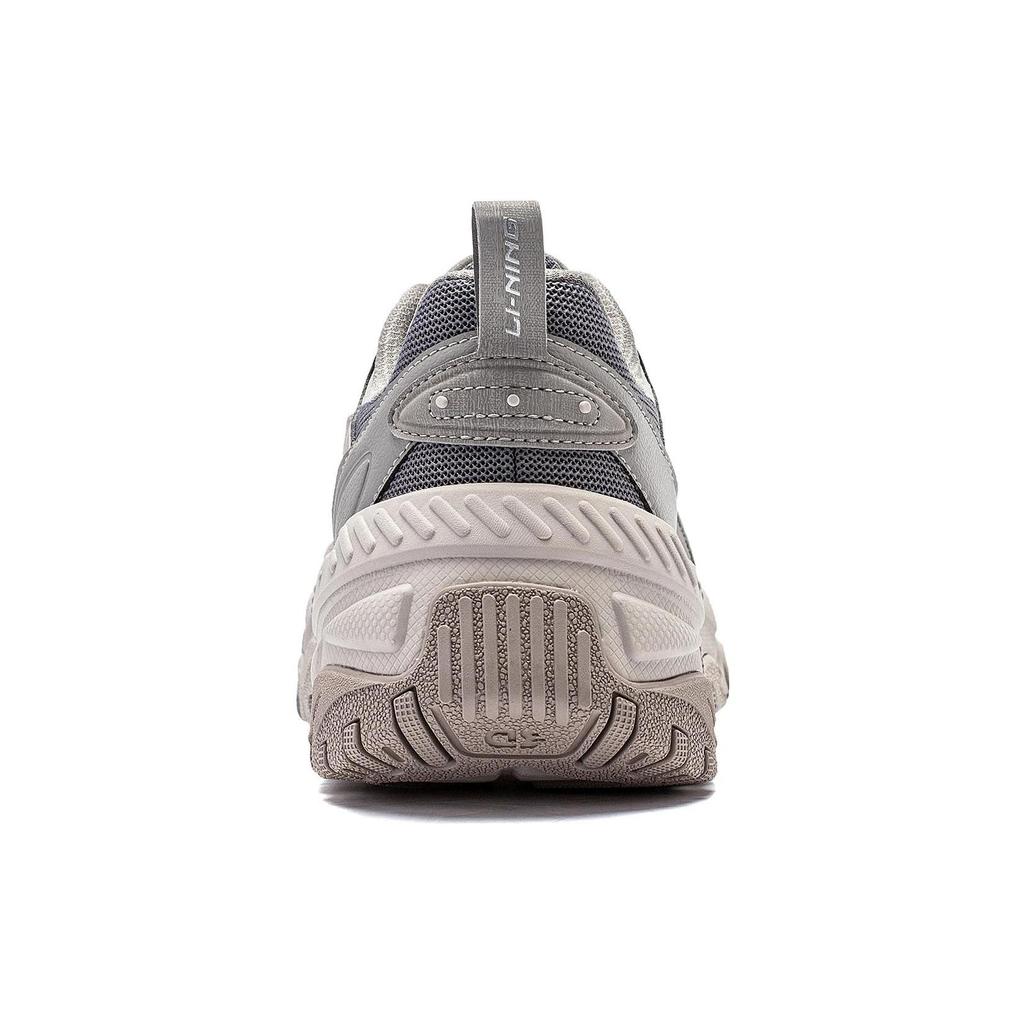 Li Ning Коричневый Сахар Низкие Повседневные Кроссовки Мужские Серые AGCT423-4