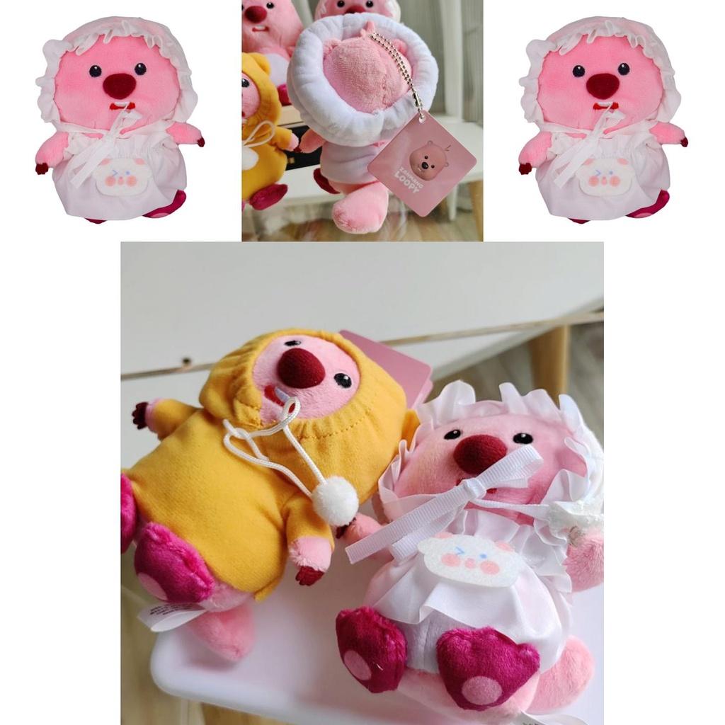 Мягкая обнимательная петлевая плюшевая игрушка-подвеска-брелок Пороро Пингвиненок Рождество Подарок для девочки