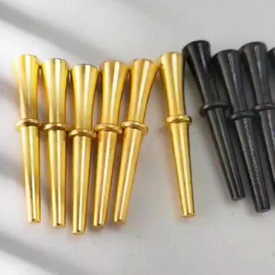 24 шт./набор Металлические колышки для криббидж-доски Подходят для отверстий 1/8 дюйма 3 цвета Табло для криббиджа Заостренные колышки для подсчета очков Аксессуары для игры в криббидж