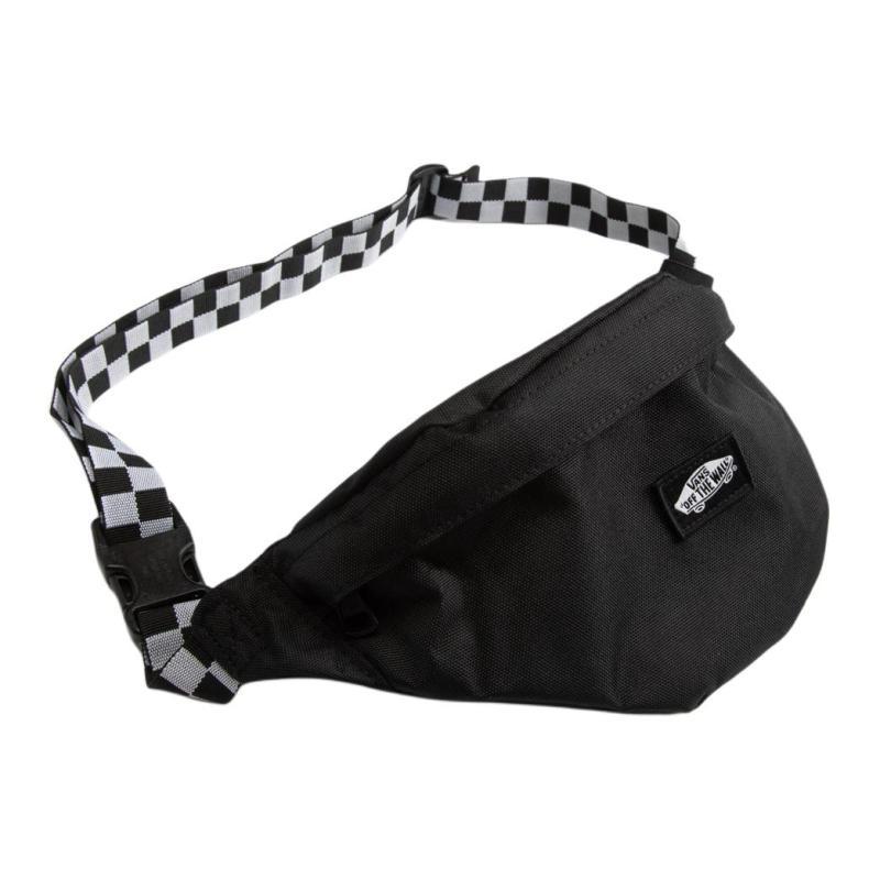 Vans Nylon Shoulder Bag, Crossbody Bag, Fanny Pack Regular Unisex Black Vans VN0A5I1GJ0Z