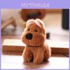 West Highland Plush Dog Pendant With Keychain For Bag Decoration And Gift Ideas