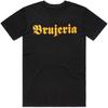 Черная футболка Droomdy с Brujeria для мужчин, футболка с круглым вырезом, короткий рукав, хлопковые футболки