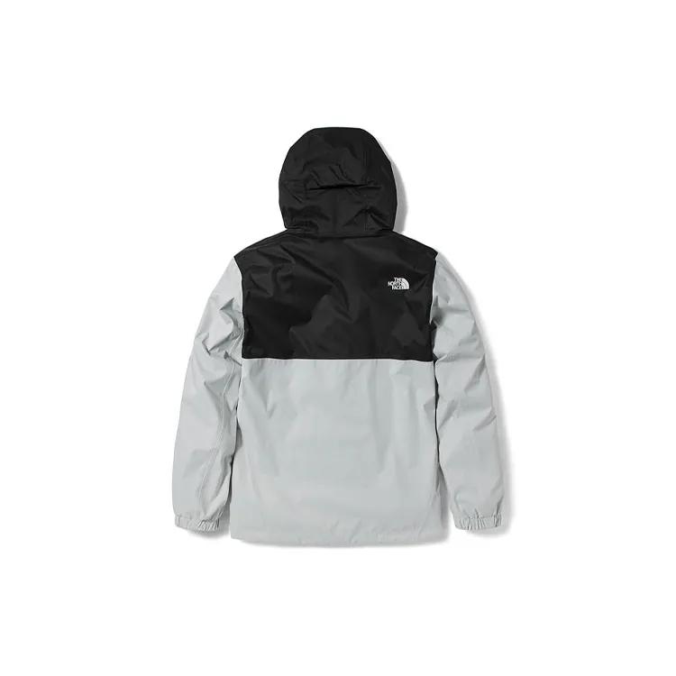 THE NORTH FACE Urban Exploration Waterproof , Windproof , Breathable Windbreaker Jacket Men's Black Gray (Unisex) Windbreaker Jackets
