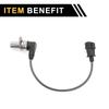 Engine Crankshaft Position Sensor Compatible with BMW E36 Series 318i 318is 1994-1995 318ti 1995 1.8L, Replace# 12141247218 12141247219