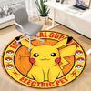 1pc Electric Office Round Area Rug,  Under Office Chairs Bedroom Living Room Home Decor a0926053
