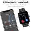 LIGE HD Смарт-часы с большим экраном Bluetooth Вызов Спортивный браслет для здоровья Браслет для измерения температуры тела IP67 Водонепроницаемые мужские умные часы