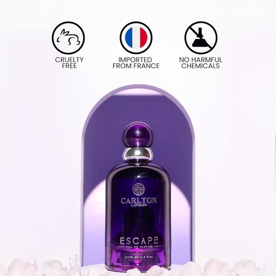 Carlton London Escape Perfume Liquid 100 мл | Парфюмированная вода для женщин | Премиальный стойкий роскошный аромат | Роскошный подарок для девушки, жены, мамы