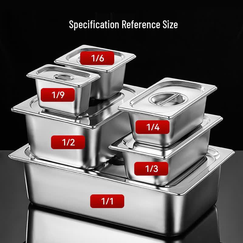 Xilaicheng Commercial Stainless Steel Gastronorm Food Pan with Lid