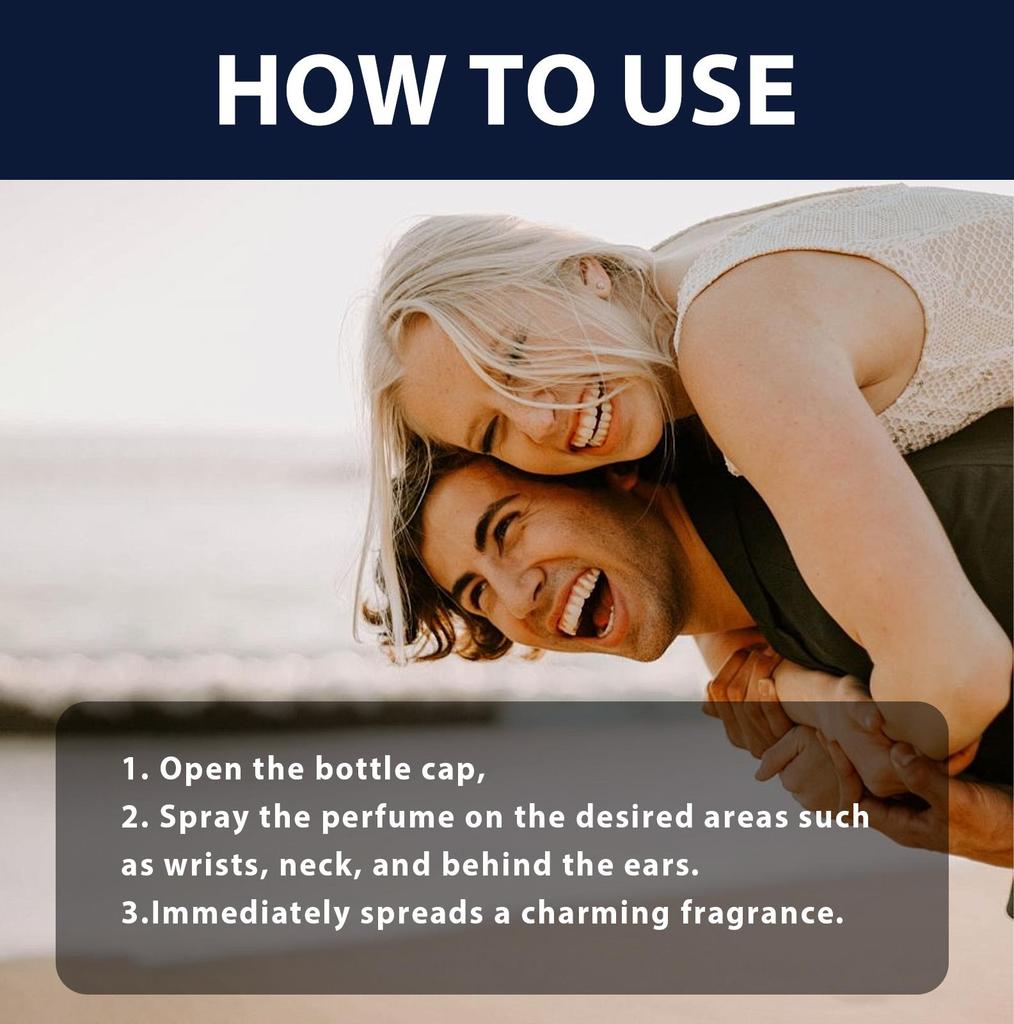 East Moon Men's Eau De Cologne 50ml Fresh, Subtle, and Long-Lasting Scent Charming Men's Fragrance Perfect for Dates and Gifts