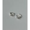 [4Xtyle] (Silver 925) Shine Onetouch Earring
