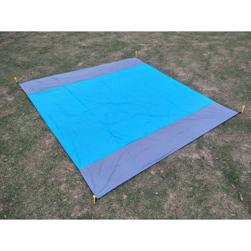 Ultra Light Picnic Proof Mat Portable Waterproof Sandproof Foldable Camping Beach Blanket for Outdoor Pocket Travel Essential