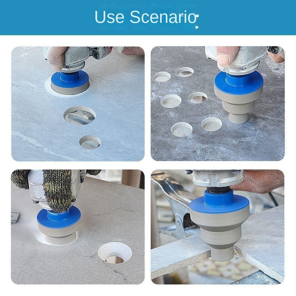 Efficient Cutting Step Drill Bit Hole Cutter Beveling Chamfer Bit  Reamer Masonry Drilling