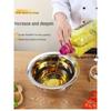 HANDUNYOU 10-inch Plastic Kitchen Basin with Strainer