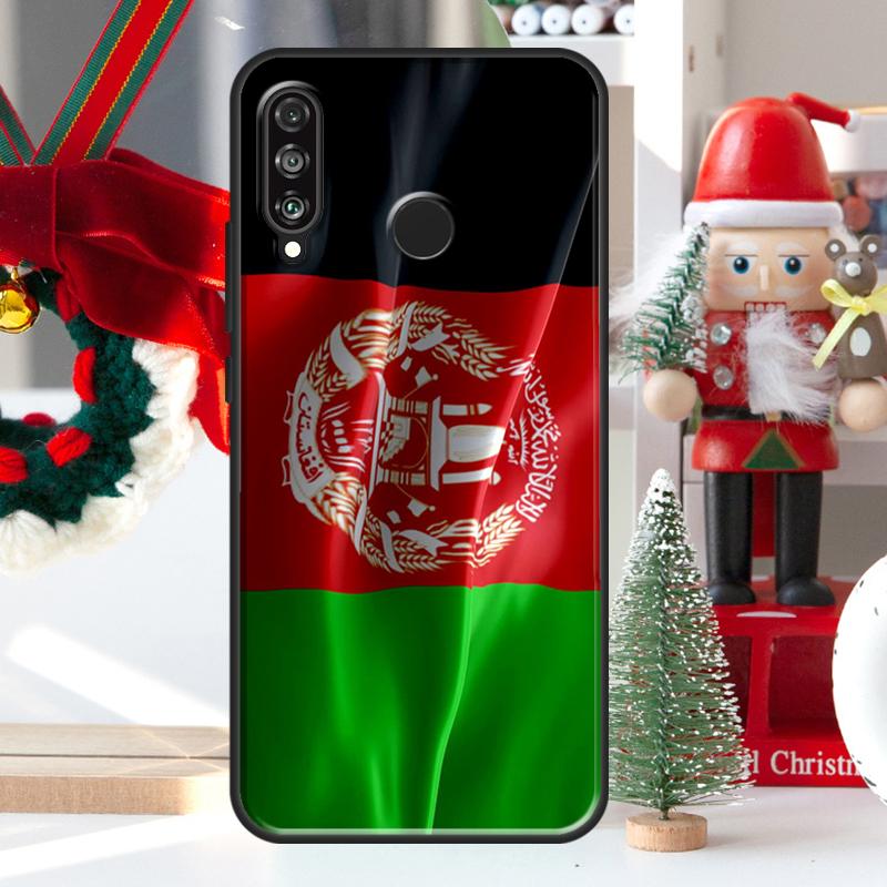 Флаг Афганистана Для Huawei Nova 12i 11i 8i 12s Y73 Y72 Y61 Y91 Y90 Y70 Y60 9 10 SE P60 Pro P30 P40 Lite Чехол