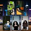 Чехол для телефона C-Charli XCX Brat Cool для Samsung S25, S24, S21, S22, S23, S30, Ultra, S20, Plus, Fe, Lite, Note, 10, Черный
