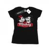 Womens/Ladies Mickie And Minnie 90 Years Cotton T-Shirt