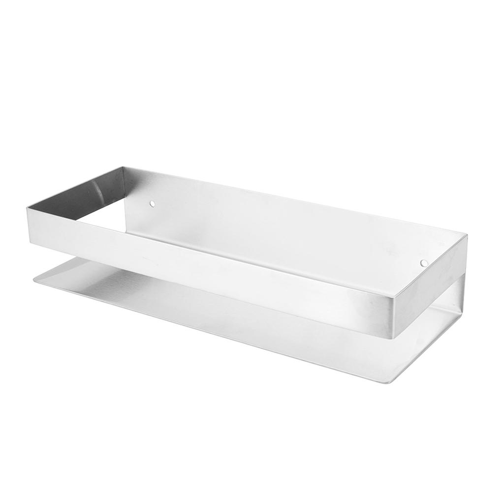 Bathroom Shower Shelf 30cm Stainless Steel Wall Mounted Bathroom Rack Rust Proof Kitchen Storage
