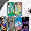 Чехол для телефона Pokemon ED42 для iPhone 6 6s 7 8 11 12 13 14 15 XS Pro Max XR X SE Samsung S20 S21 S22 S23 S24 FE Ultra Plus Lite S21S A55