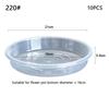10 шт. прозрачное основание цветочного горшка круглое блюдце для растений новый поддон для цветочного горшка домашний