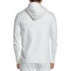 Nike Сплошная цветная мужская толстовка с капюшоном на молнии, белая CI2131-104