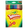 Crayola | Set of Wax Chalk | Twist 12 Pcs