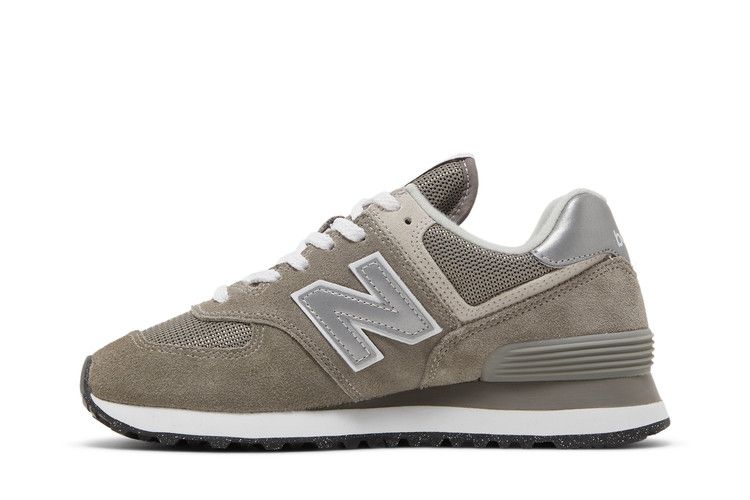 Женские кроссовки New Balance Wmns 574 Core 'Серый Белый'