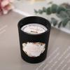 New Glass Cup Aromatic Candle Romantic Fragrance Soy Wax Aromatic Candle Lover Gift