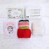 Felting Kit - Wool Roving Tools Set Kits Beginners Starter Craft
