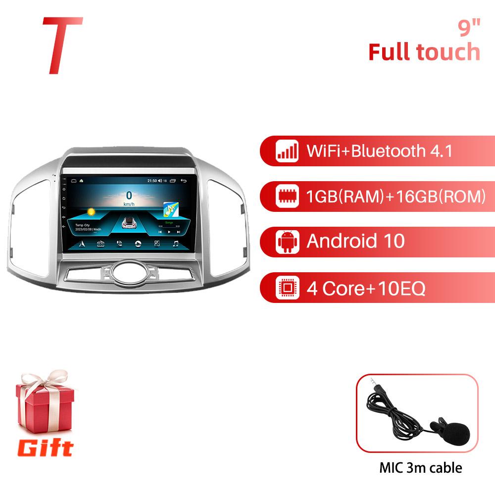 2 Din Android Car Radio для Chevrolet Captiva 2012-2017 9" стерео приемник GPS Bluetooth-совместимая навигация Мультимедийный проигрыватель