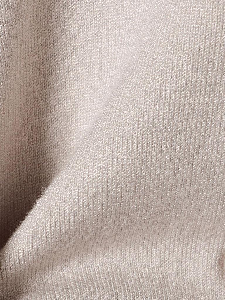 Вязаный х Кардиган БЕЖЕВЫЙ СВОБОДНЫЙ [Beams Heart] Футболка с длинным рукавом / без рукавов Женская