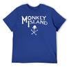 Классическая футболка с круглым вырезом Monkey Island, футболки с движением, уникальная забавная шутка, фитнес, американский размер