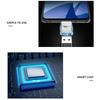 Car Sticker Hot For Ford Auto Interior Goods Type C To USB 3.0 Car Charging Converter for Ford Mustang Raptor Fiesta Focus 2 3 4