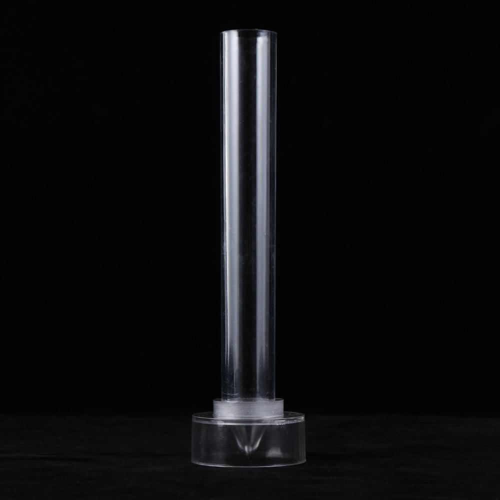 DIY Craft Match Large Cylinder Rib Plastic Clay Tools Candle Mold Long Pole Stripe Soap Making