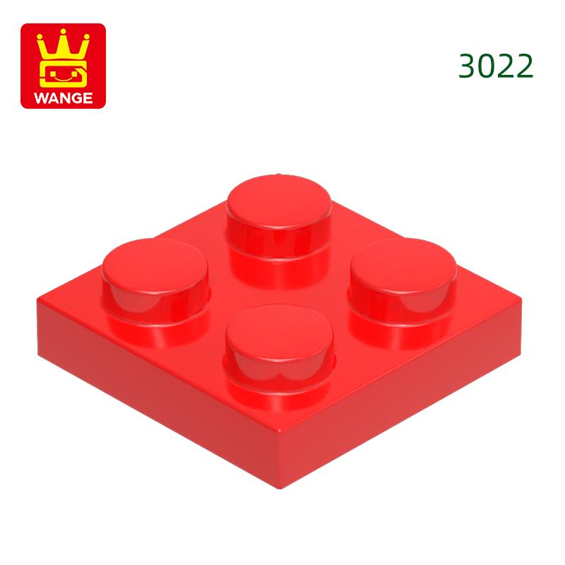 Нетоксичный 167 шт./лот 3022 2x2 Базовый Строительный Блок Moc Классические Аксессуары Совместимые с Кирпичиками Diy Детская Игрушка Сборка Подарочная Коробка