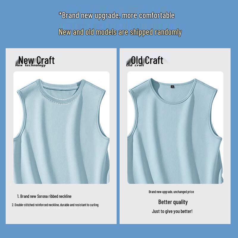 Мужская хлопковая жилетка без рукавов Jeanswest