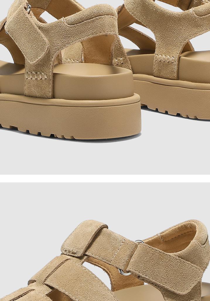 Senda Casual Sandals for Women 26 Summer New Shopping Mall Same Vintage Sports Sandals XYX02BL6