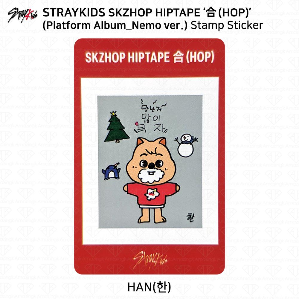 Stray Kids Skzhop hiptape Hop Platform Album Nemo ver официальная фотокарточка Kpop