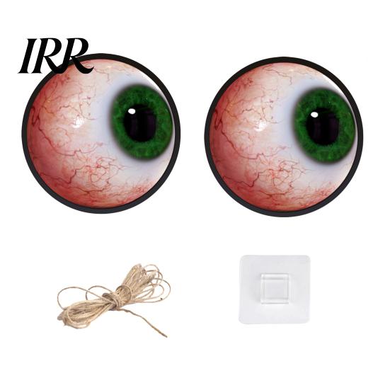 Cool Halloween Patterns Glowing Eyes Hanging Decor, LED Light Up Window Reusable Decor Ornament, Spooky Eyeball Sign for Party, Haunted House