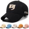 Embroidered Letter Cap Women's Spring Autumn Sunshade Baseball Cap Men's Outdoor Cap