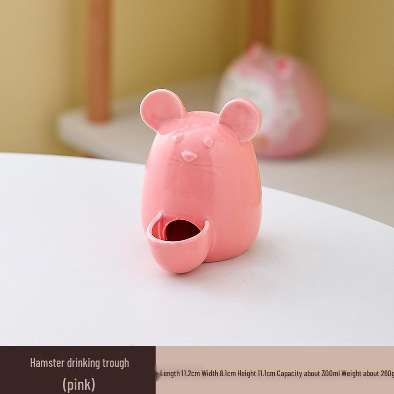 Охлаждающее керамическое убежище для хомяков: Летний приют и игровой домик