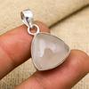 Розовый кварц драгоценный камень ручной работы из цельного серебра 925 пробы, дизайнерская серебряная цепочка, кулон, подарок для сестры
