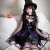 Halloween Adult Costume Vampire Bride Outfit Little Witch Cosplay Costume Witch Witch Outfit Demon Outfit