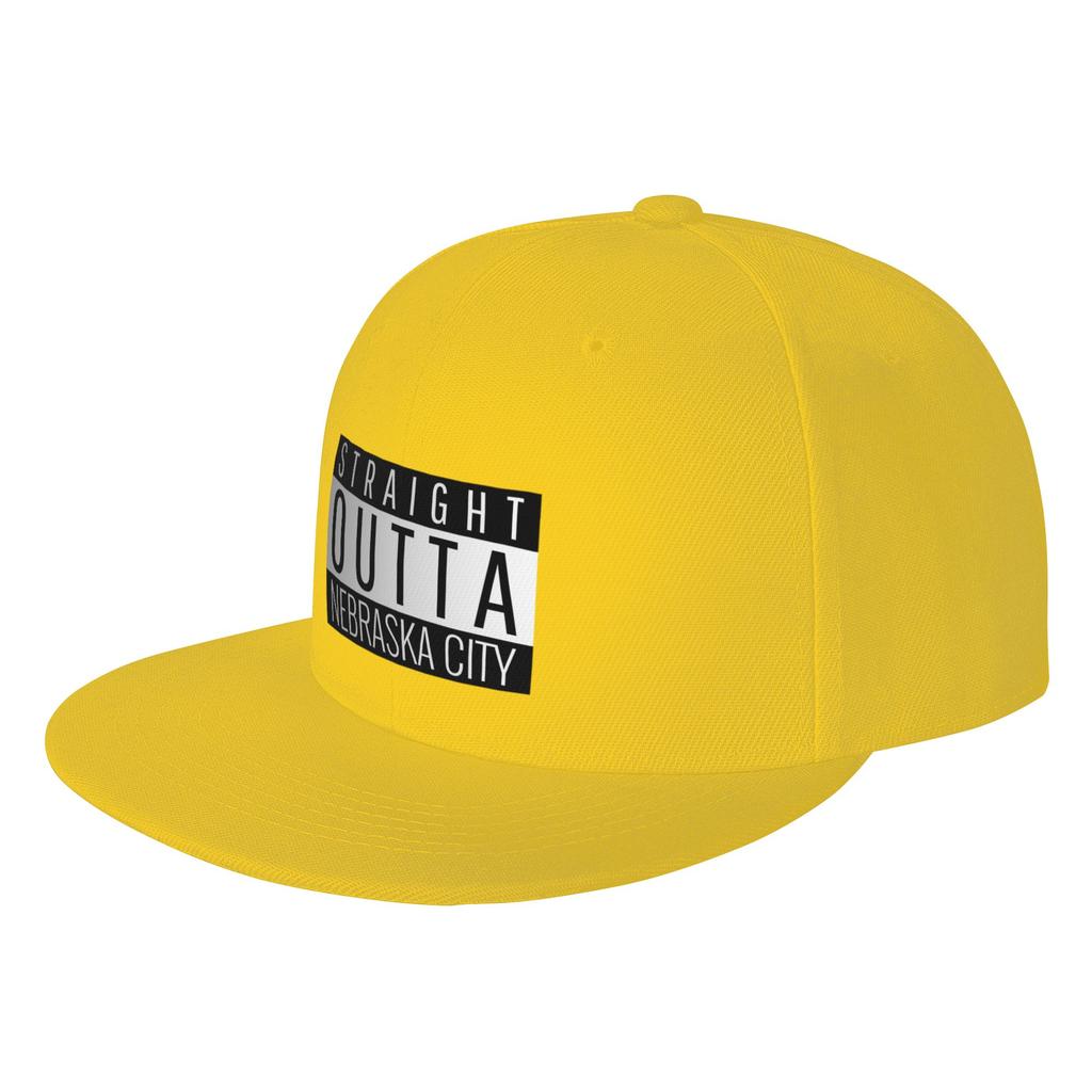 Fashion Straight Outta Nebraska City Nebraska Nebraska City NE Flat Brim Sun Hat Prevents Head Tightness Sun Visor Hat