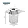 304 Stainless Steel Tea Strainer Reusable Tea Drain Tea Infuser Tea Leaf Spice Tea Filter Kitchen Accessories