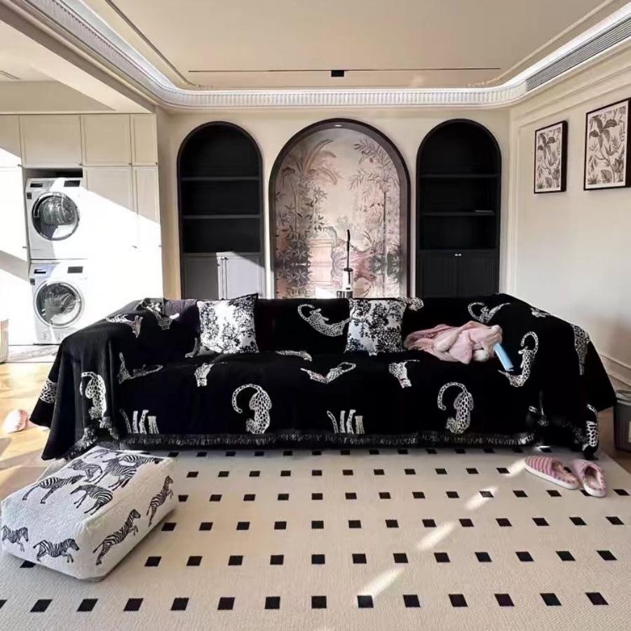 Nordic Style Light Luxury High-Grade Sofa Cover Cloth Four Seasons Universal Sofa Towel Sofa Cover Sofa Cover
