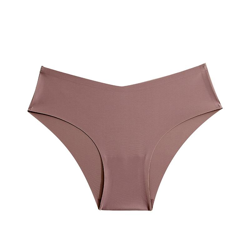 FINETOO Бесшовные трусики, женские сексуальные трусы с V-образной талией, M-2XL, нижнее белье больших размеров, удобные женские трусы, нижнее белье