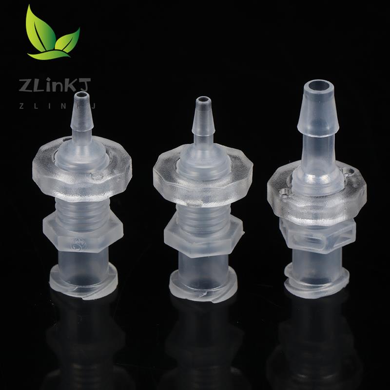 2Pcs Luer Lock Adapter PP Plastic Air Valve Pipe Subpackaging Instrument Connector