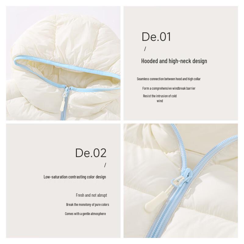 MJ STYLE Women's Hooded Winter Puffer Jacket